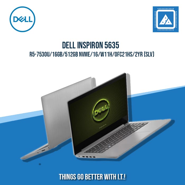 DELL INSPIRON 5635 R5-7530U/16GB/512GB NVME | BEST FOR STUDENTS AND FREELANCER DELL INSPIRON 5635 R5-7530U/16GB/512GB NVME | BEST FOR STUDENTS AND FREELANCER